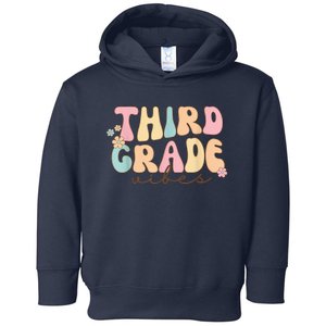 Back To School Third Grade Vibes Student Teacher Wo Kid Toddler Hoodie