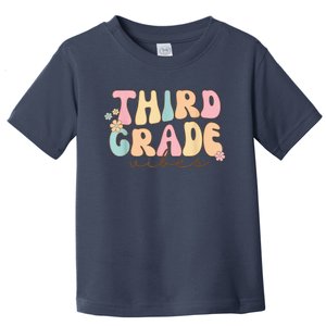 Back To School Third Grade Vibes Student Teacher Wo Kid Toddler T-Shirt