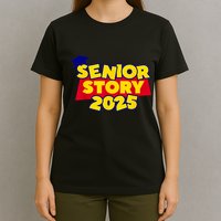 Back To School 2025 Grade Senior 2025 Story Class Of 2025 T-Shirt