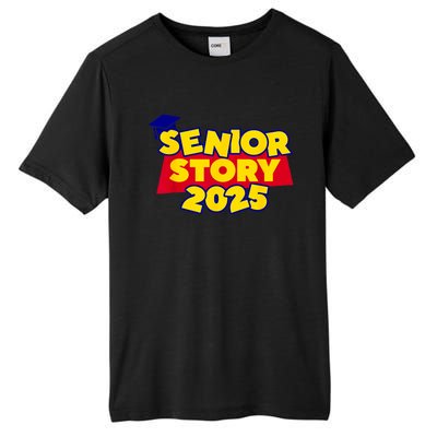 Back To School 2025 Grade Senior 2025 Story Class Of 2025 Tall Fusion ChromaSoft Performance T-Shirt