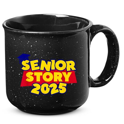 Back To School 2025 Grade Senior 2025 Story Class Of 2025 15oz Campfire Ceramic Mug