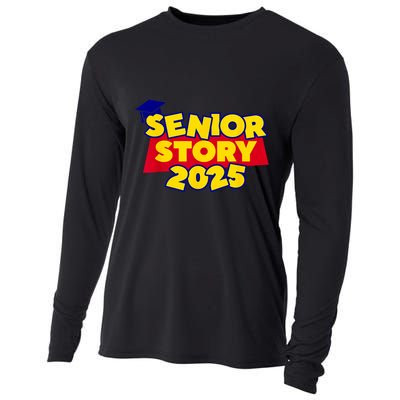 Back To School 2025 Grade Senior 2025 Story Class Of 2025 Cooling Performance Long Sleeve Crew