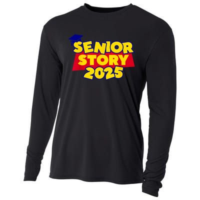 Back To School 2025 Grade Senior 2025 Story Class Of 2025 Cooling Performance Long Sleeve Crew