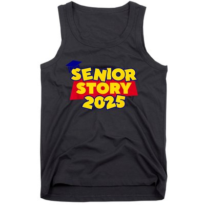 Back To School 2025 Grade Senior 2025 Story Class Of 2025 Tank Top