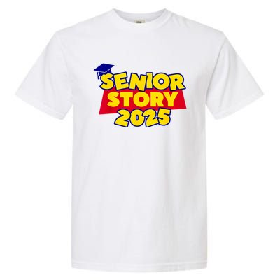 Back To School 2025 Grade Senior 2025 Story Class Of 2025 Garment-Dyed Heavyweight T-Shirt