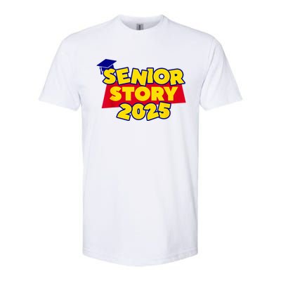 Back To School 2025 Grade Senior 2025 Story Class Of 2025 Softstyle CVC T-Shirt