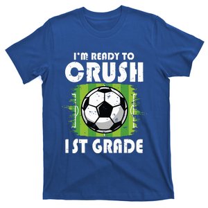 Back To School First Day Of 1st Grade Soccer T-Shirt