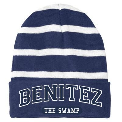 Benitez The Swamp Striped Beanie with Solid Band