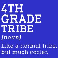 Back To School 4th Grade Tribe Teacher Fourth Grade Team Gift 16 in Basic Backpack
