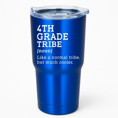 Back To School 4th Grade Tribe Teacher Fourth Grade Team Gift Tumbler