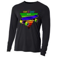 Born To Skate Ride To Live Cooling Performance Long Sleeve Crew