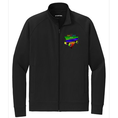 Born To Skate Ride To Live Stretch Full-Zip Cadet Jacket