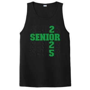 Back To School Officially A Senior Green Senior 2025 PosiCharge Competitor Tank