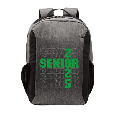 Back To School Officially A Senior Green Senior 2025 Vector Backpack