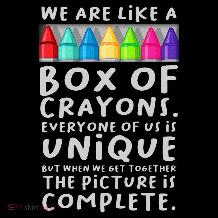 Back To School Teacher We Are Like A Box Of Crayons Impact Tech Backpack