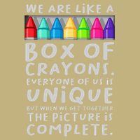 Back To School Teacher We Are Like A Box Of Crayons Performance Shirt