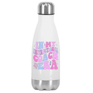 Back To School In My Instructional Coach Era Stainless Steel Insulated Water Bottle