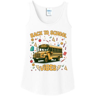 Back To School Vibes Gift Ladies Essential Tank