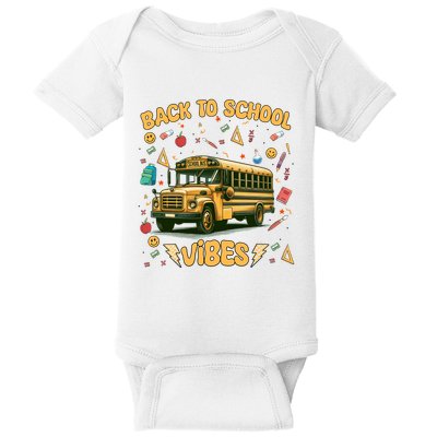 Back To School Vibes Gift Baby Bodysuit