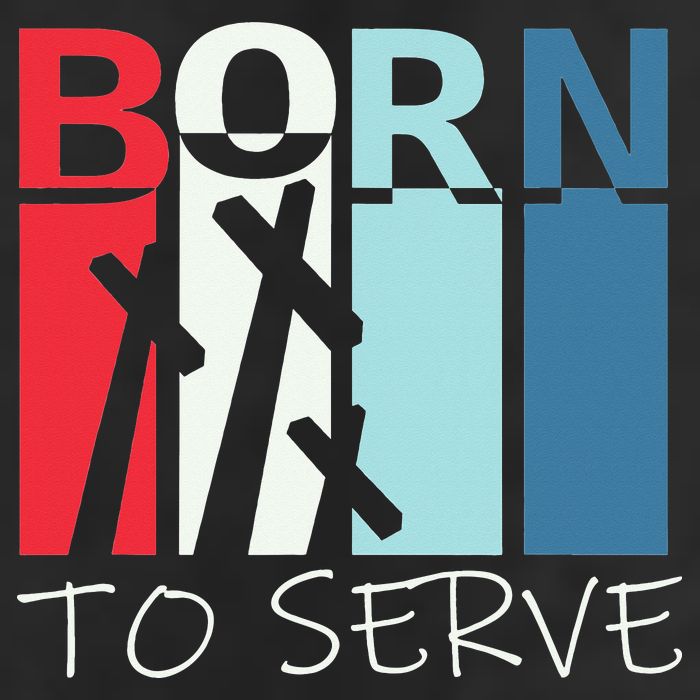 Born To Serve & Jesus Cross & Walk by Faith Christian Golf Towel