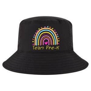 Back To School Team PreK Squad Crew Teacher Rainbow Cool Comfort Performance Bucket Hat