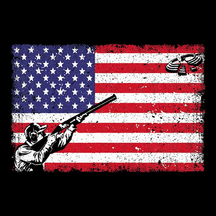 Best Trap Shooting Skeet Shooting Clay Target T-Shirt