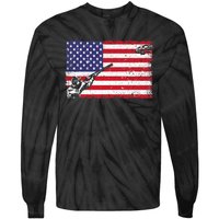 Best Trap Shooting Skeet Shooting Clay Target Tie-Dye Long Sleeve Shirt