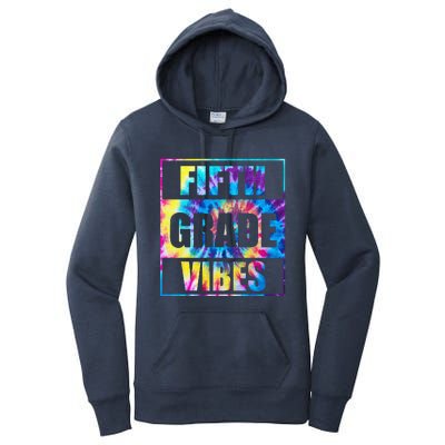 Back To School 5th Grade Vibes First Day Of School Teachers Women's Pullover Hoodie