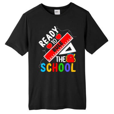 Back To School Teacher Gift Tall Fusion ChromaSoft Performance T-Shirt