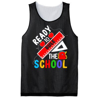 Back To School Teacher Gift Mesh Reversible Basketball Jersey Tank