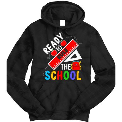 Back To School Teacher Gift Tie Dye Hoodie