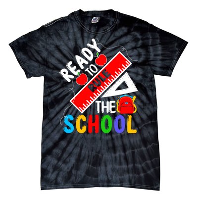 Back To School Teacher Gift Tie-Dye T-Shirt