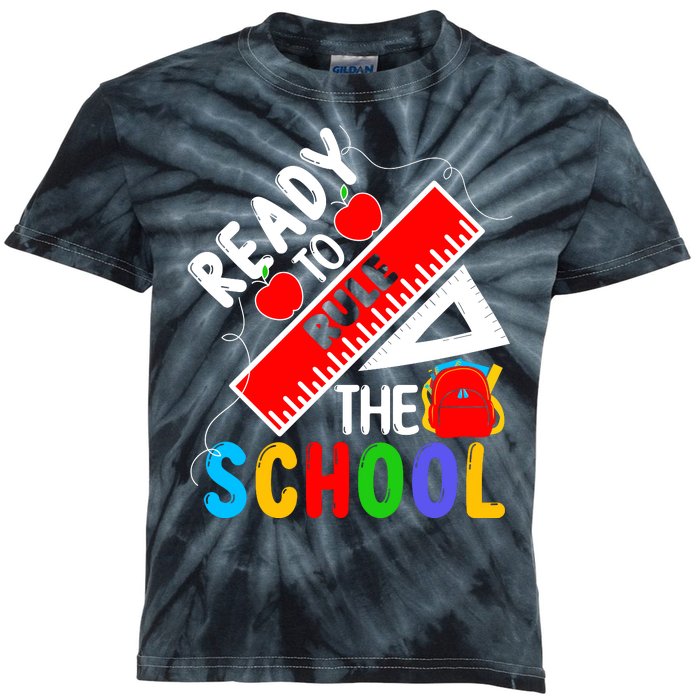 Back To School Teacher Gift Kids Tie-Dye T-Shirt