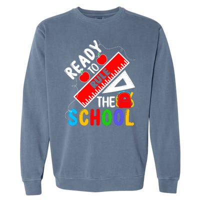 Back To School Teacher Gift Garment-Dyed Sweatshirt