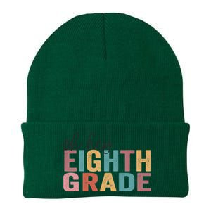 Back To School Students Teacher Oh Hey 8th Eighth Grade Knit Cap Winter Beanie