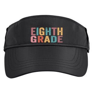 Back To School Students Teacher Oh Hey 8th Eighth Grade Adult Drive Performance Visor