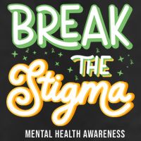 Break The Stigma Mental Health Awareness 7 Panel Mesh Trucker Snapback Hat