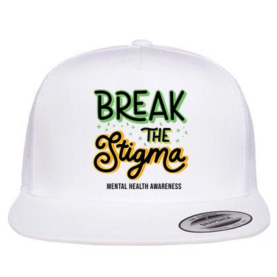 Break The Stigma Mental Health Awareness Flatbill Hat