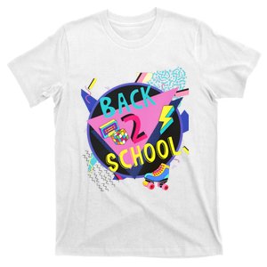 Back To School 90s Teacher Back 2 School 1st Day Of School T-Shirt