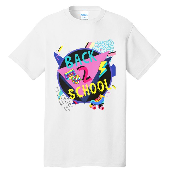 Back To School 90s Teacher Back 2 School 1st Day Of School Tall T-Shirt