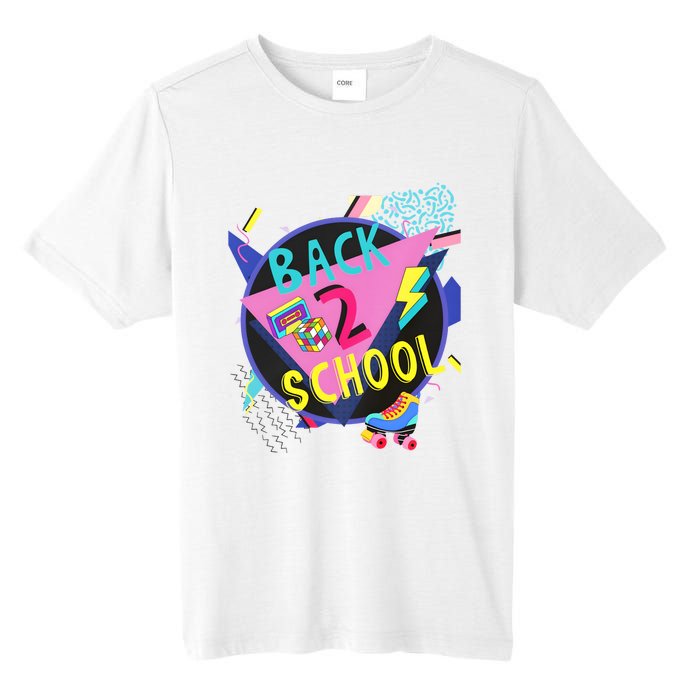 Back To School 90s Teacher Back 2 School 1st Day Of School Tall Fusion ChromaSoft Performance T-Shirt