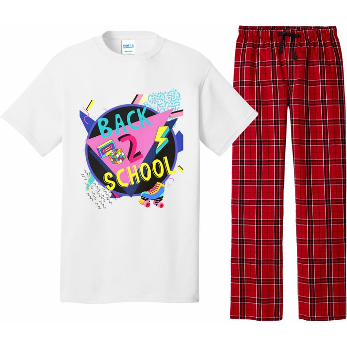 Back To School 90s Teacher Back 2 School 1st Day Of School Pajama Set