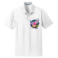 Back To School 90s Teacher Back 2 School 1st Day Of School Dry Zone Grid Polo