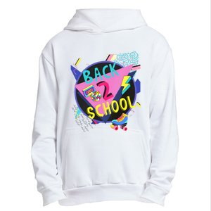 Back To School 90s Teacher Back 2 School 1st Day Of School Urban Pullover Hoodie