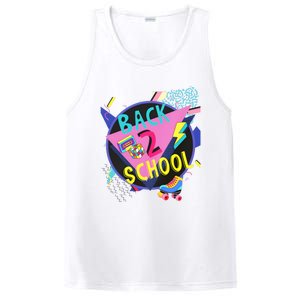 Back To School 90s Teacher Back 2 School 1st Day Of School PosiCharge Competitor Tank