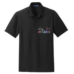 Back To School Oh Hey 1st Grade Teachers Women Student Dry Zone Grid Polo