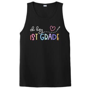 Back To School Oh Hey 1st Grade Teachers Women Student PosiCharge Competitor Tank