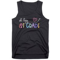 Back To School Oh Hey 1st Grade Teachers Women Student Tank Top