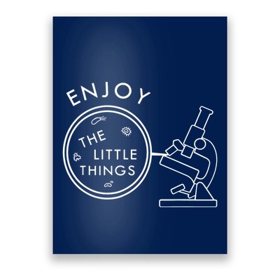 Biology Teacher Student Microscope Gift Biology Poster