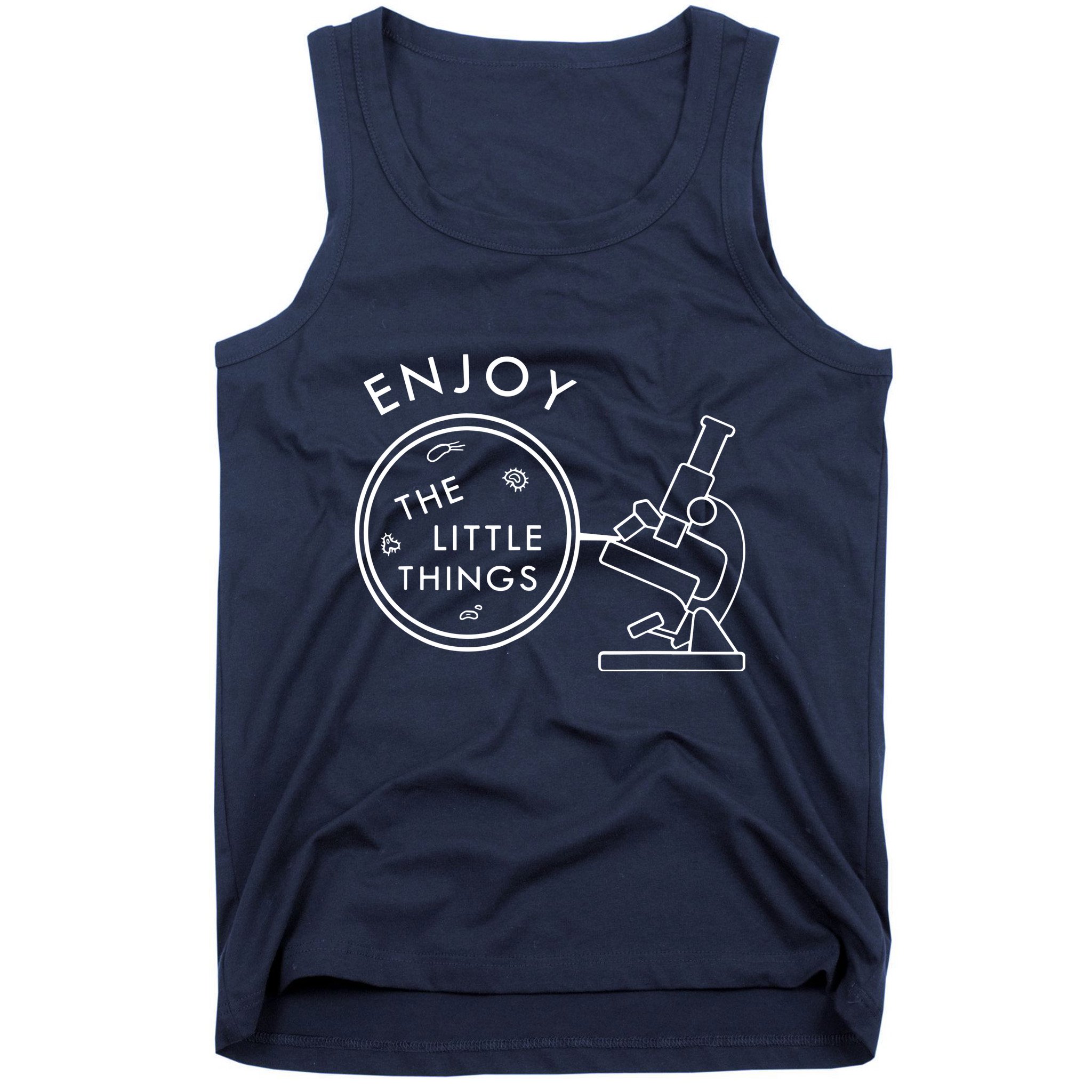 Biology Teacher Student Microscope Gift Biology Tank Top